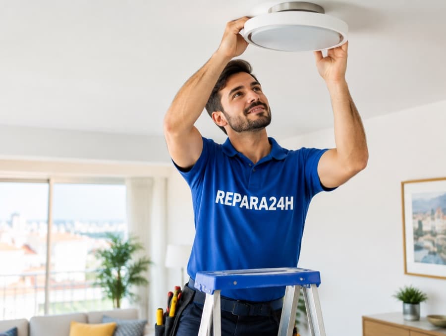 Fit a ceiling light