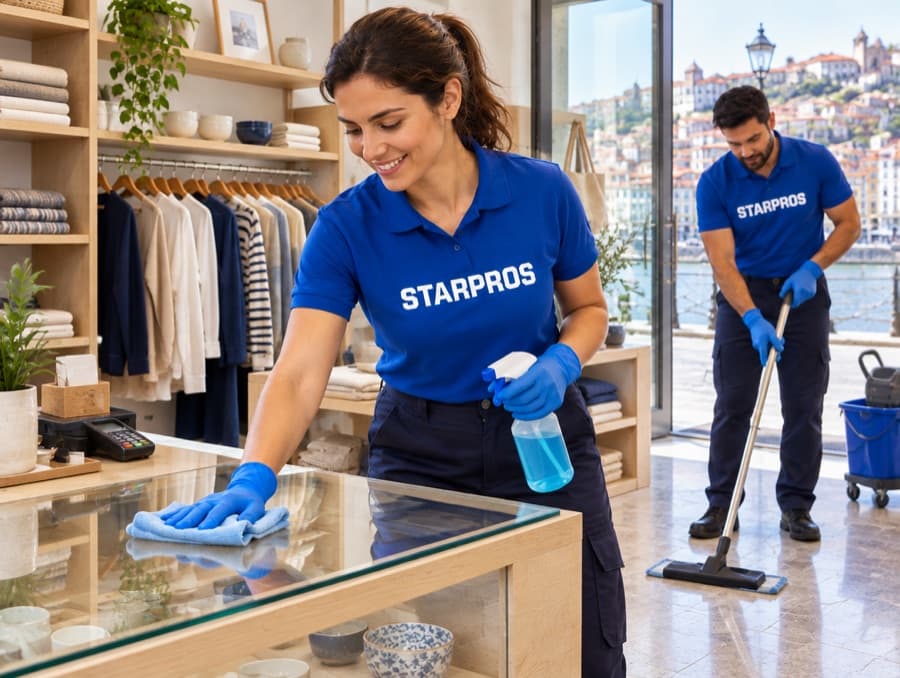 Shop cleaning