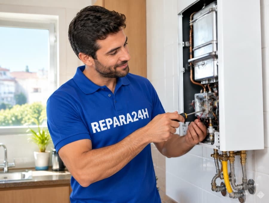 Repair a water heater